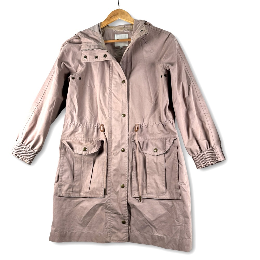 Madewell Womens Jacket Waterproof Rain Rainfall Anorak Jacket Sz XXS